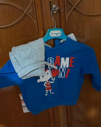 Completo bambino nuovo 9-12 mesi