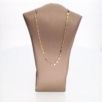 Catenina in oro giallo 18kt – Maglie piatte