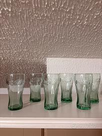 Bicchieri della coca cola