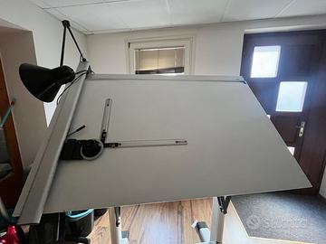 Tecnigrafo Bieffe con tavolo da disegno regolabile