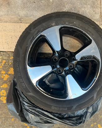 Ruota completa smart 453