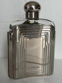 Flacone vuoto anni 80 Cacharel ed Silver Flask