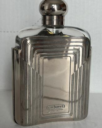 Flacone vuoto anni 80 Cacharel ed Silver Flask