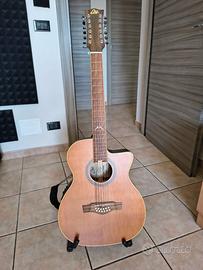 EKO MIA CW 018 EQ Chitarra 12 corde preamplificata