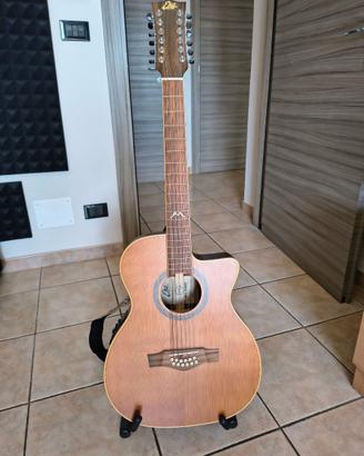 EKO MIA CW 018 EQ Chitarra 12 corde preamplificata