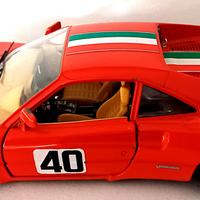 Modellino Ferrari Gto 1984 Burago