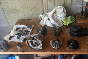 Pezzi motore Malossi 50 cv/cc funzionante