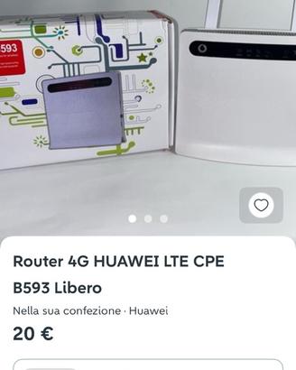 Router 4G  HUAWEI LTE CPE B593