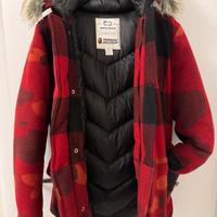 Giaccone Woolrich in piumino d’oca e lana taglia M