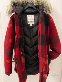 Giaccone Woolrich in piumino d’oca e lana taglia M