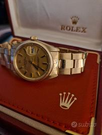 Rolex Oyster Perpetual Date (Oro Massiccio)