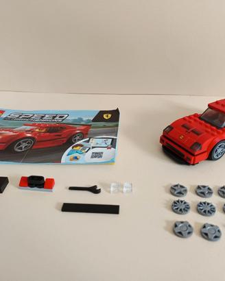 Lego set 75890 Ferrari f 40 completo