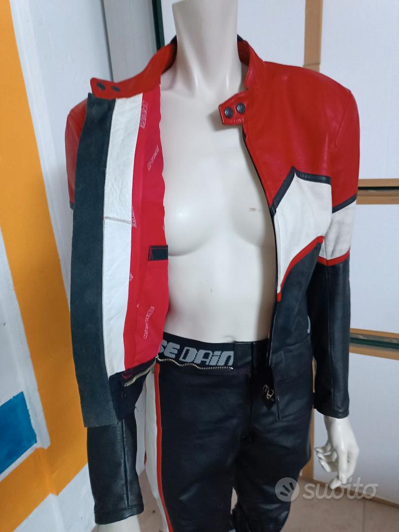 tuta in pelle vintage originale Dainese per moto Accessori Moto