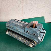GIOCO CARRO ARMATO VINTAGE IN LATTA ANNI 60 Toy