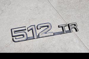 Scritta FERRAI 512 TR