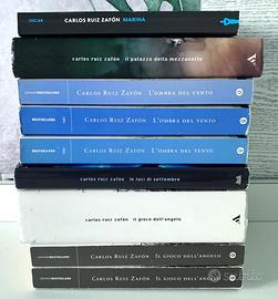 9 libri di Carlos Ruiz Zafón