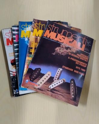 STRUMENTI MUSICALI lotto riviste Jackson 1982-1994