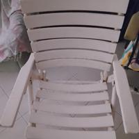 sedia in legno