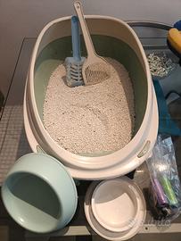 Lettiera Gatto con accessori