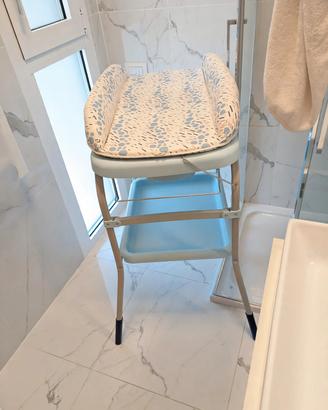 Chicco Cuddle&Bubbles fasciatoio con vaschetta