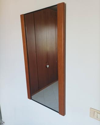 Specchio in legno camera da letto sala