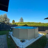 Piscina diametro mt  4,80