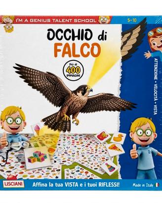Microscopio 1200x + occhio falco ancora sigillati