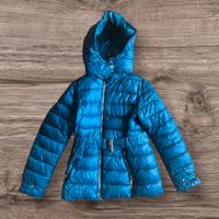 Giubbotto imbottito blu-verde brillante – Taglia L