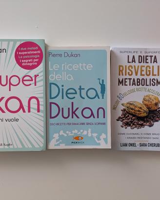 Lotto 3 Libri Dieta e Benessere - La Super Dukan +