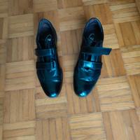 Scarpe nere uomo pelle