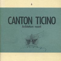 CANTON TICINO   Architetture recenti