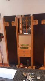 mobile appendiabiti con cassetto 