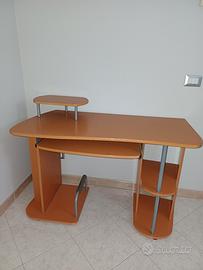 Scrivania col. ciliegio 120 x 60