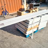 scaffalatura completa da montare mai usata