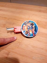 giocattolo antica trottola spinner robot mazinga Z