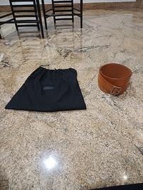 cintura dries van noten in cuoio