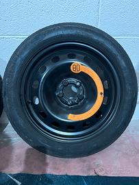 Ruotino di scorta misura 135/70 R16 attacco 5x98