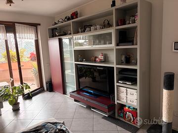 SOGGIORNO, PARETE ATTREZZATA CM. 330X 60