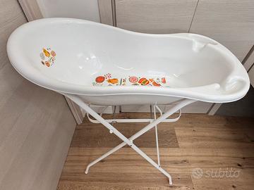 Vasca bagnetto con base piegnevole