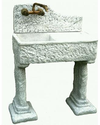 Fontana da giardino - Lavandino con spalla