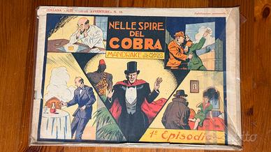 Mandrake Nerbini d’epoca – Nelle spire del Cobra