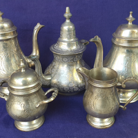 Set di 6 pezzi brocche latte caffè zucchero latte