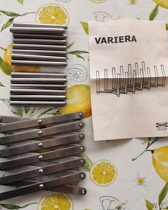 Ikea Variera porta coperchi inox