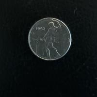 Moneta 50 Lire Mini 1992 errori conio cifre 5 e 0 