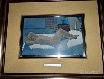 Quadro in lastra argento Colacicchi Giovanni orig