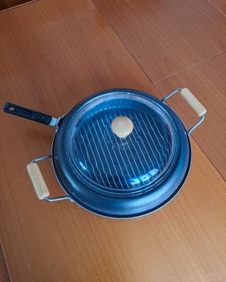 Pentola Grill per fornelli a gas