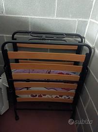 letto brandina pieghevole con doghe 