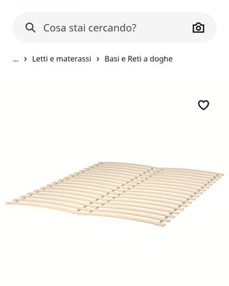 doghe legno base letto ikea malm 