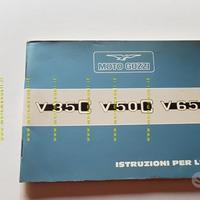 Moto Guzzi V35-V50-V65 C 1984 manuale uso original