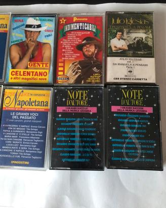 Cassette musicali vari generi prezzo realizzo